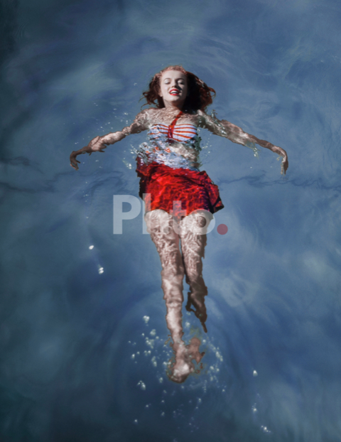 image of Norma Jeane in water